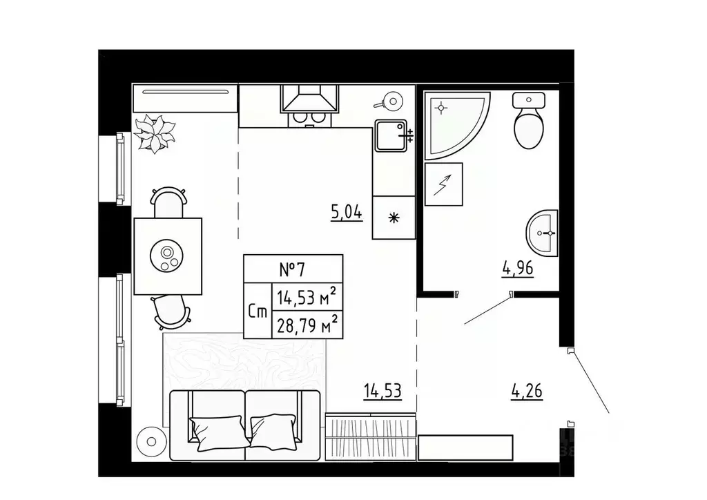 Студия Ленинградская область, Ломоносовский район, Аннинское городское ... - Фото 1