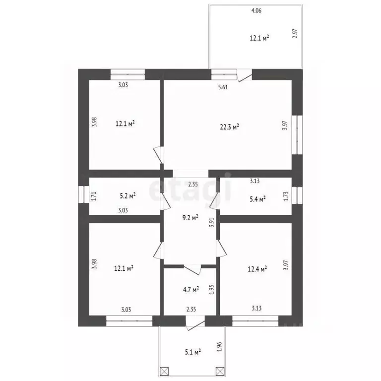 Дом в Тюменская область, Тюменский муниципальный округ, с. Кулига, ... - Фото 2