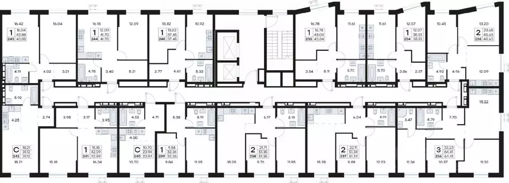 1-к кв. Приморский край, Владивосток Катерная ул., 31/2 (35.51 м) - Фото 2