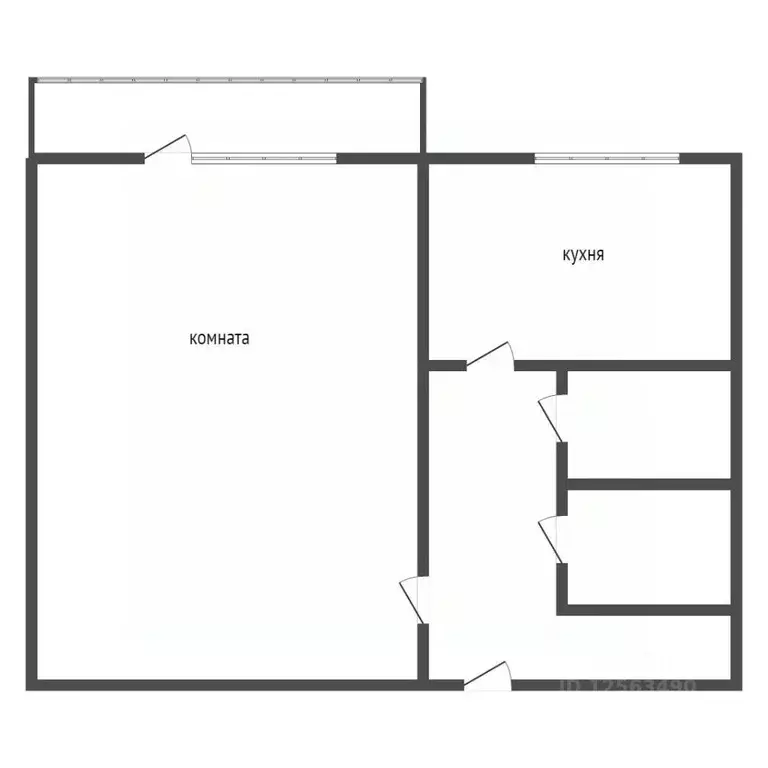 1-к кв. Воронежская область, Воронеж Минская ул., 71 (37.9 м) - Фото 1