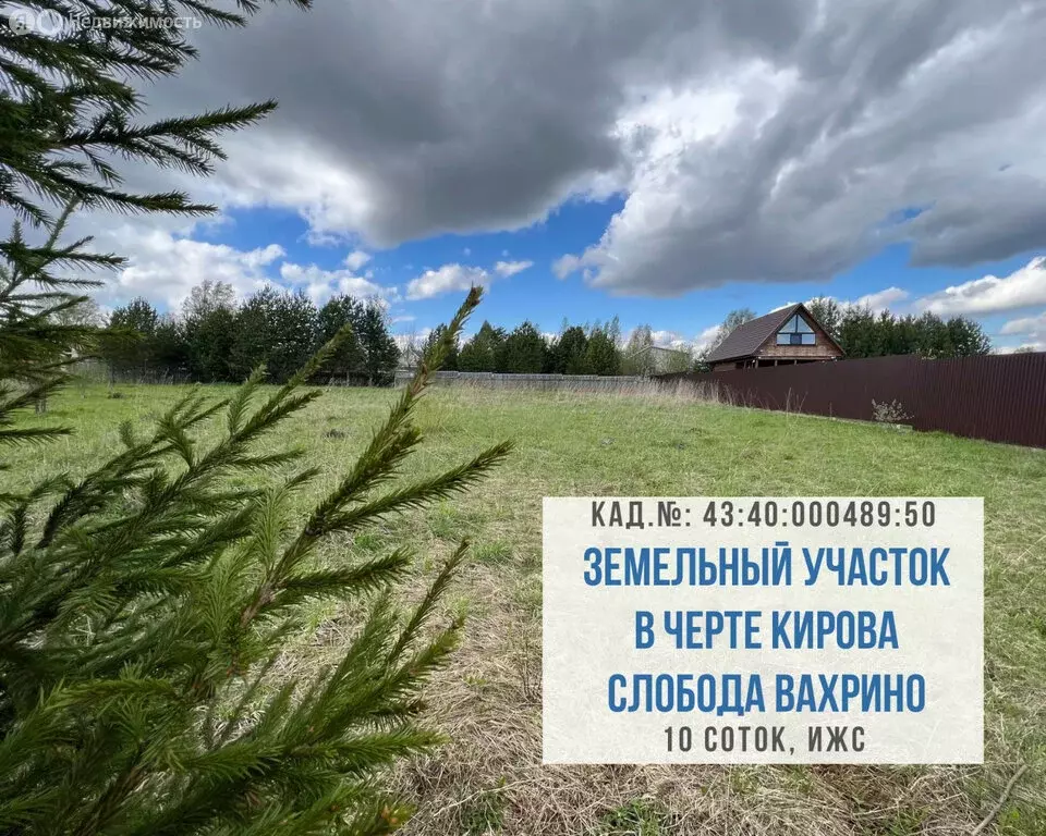 Участок в Киров, улица Доктора Мышкина (10 м) - Фото 0