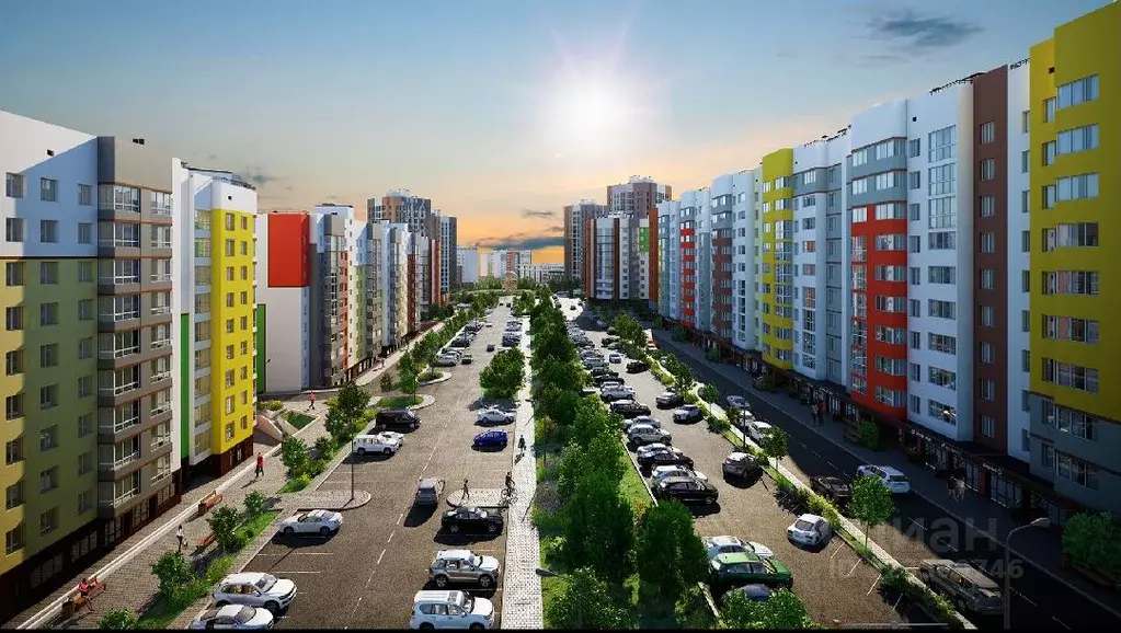 1-к кв. Крым, Симферополь ул. Батурина, 145 (40.44 м) - Фото 1