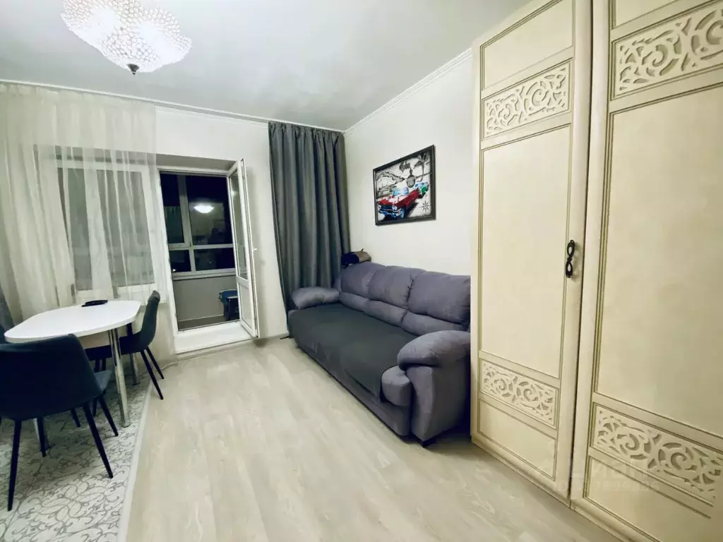 1-к кв. Московская область, Домодедово Авиационный мкр, ул. ... - Фото 1