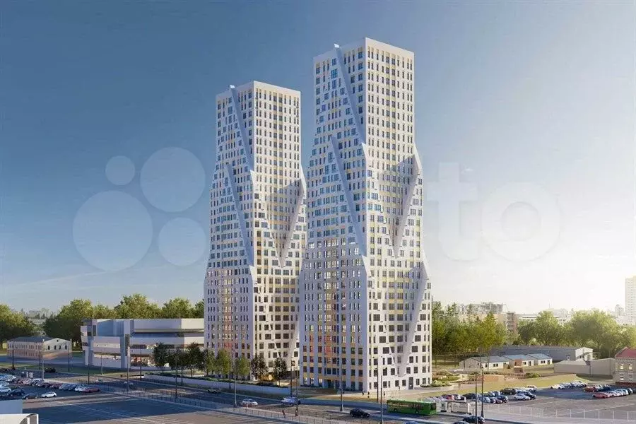 3-к. квартира, 92,8 м, 25/30 эт. - Фото 1
