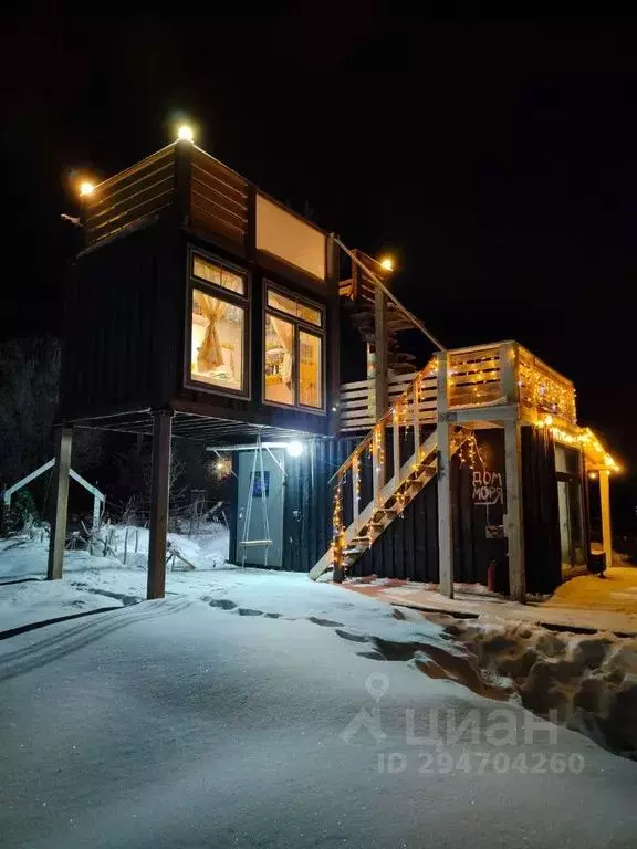 Дом в Ленинградская область, Выборгский район, Первомайское с/пос, ... - Фото 1