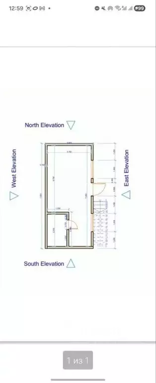 Студия Севастополь ул. Алуштинская, 10 (28.0 м) - Фото 2