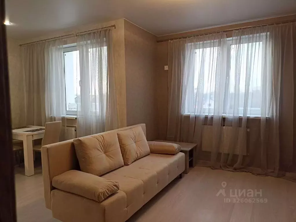 1-к кв. Краснодарский край, Краснодар ул. Даниила Смоляна, 65к2 (44.0 ... - Фото 1