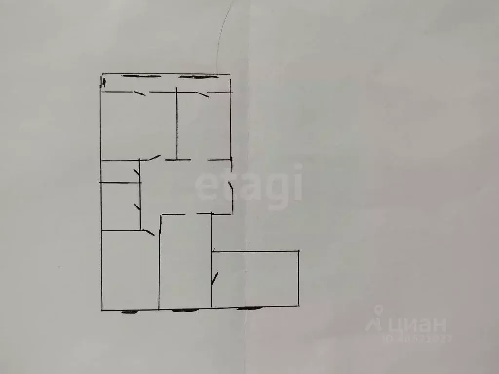 4-к кв. Сахалинская область, Южно-Сахалинск Сахалинская ул., 108А ... - Фото 2