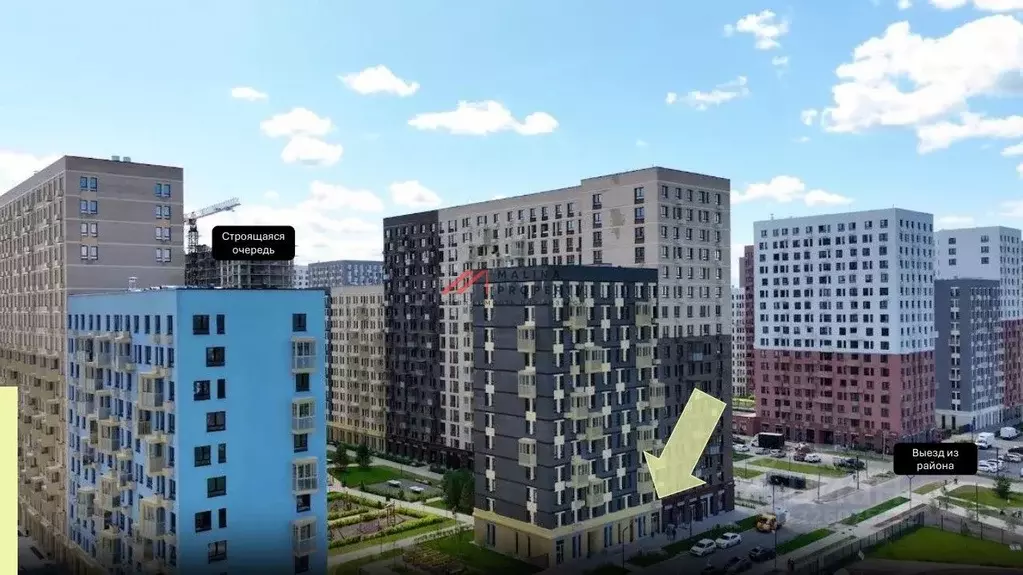 Торговая площадь в Московская область, Ленинский городской округ, д. ... - Фото 2