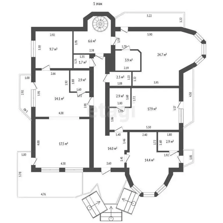 Дом в Мысовское сельское поселение, село Семёновка, улица Лидии ... - Фото 1