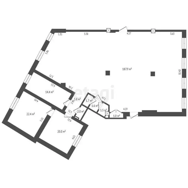 Офис (256.3 м) - Фото 0