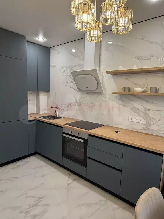 1-к. квартира, 40 м, 13/19 эт. - Фото 1