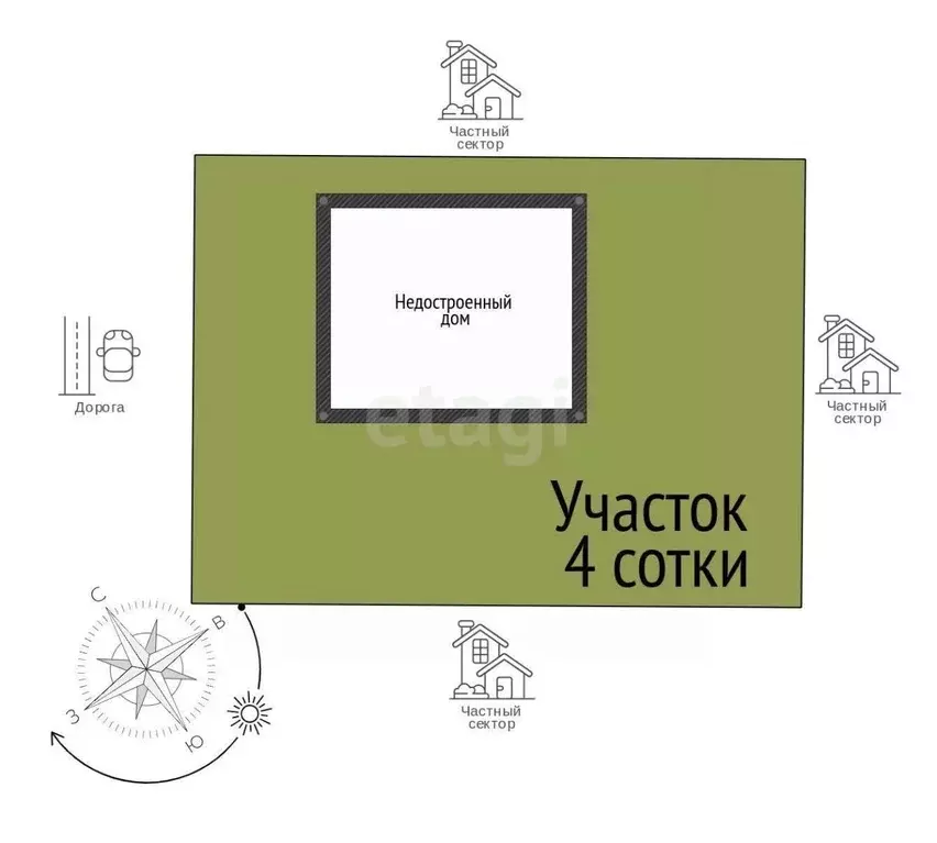Участок в Адыгея, Майкоп Весна СНТ, проезд 13-й (4.0 сот.) - Фото 1