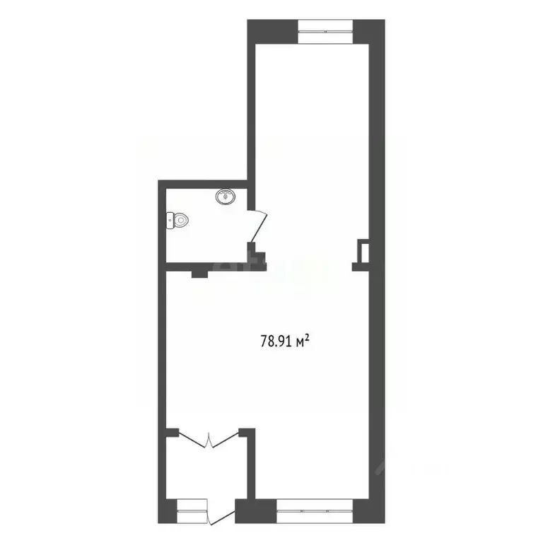 Помещение свободного назначения в Красноярский край, Красноярск ул. ... - Фото 2