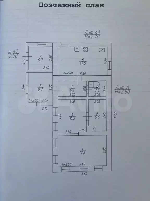 Дом 80 м на участке 35 сот. - Фото 1