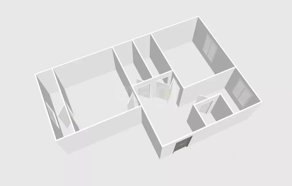 2-к кв. Сахалинская область, Углегорск Пионерская ул., 4 (52.0 м) - Фото 2