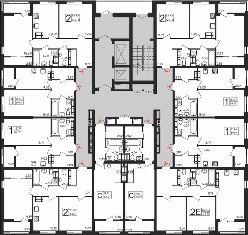 Студия Мурманская область, Мурманск Первомайский округ,  (35.21 м) - Фото 2