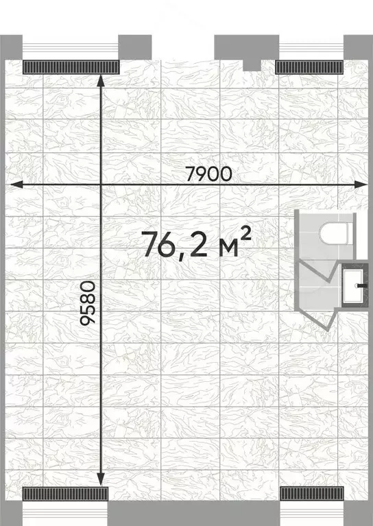 Сдам помещение свободного назначения, 76.2 м - Фото 0