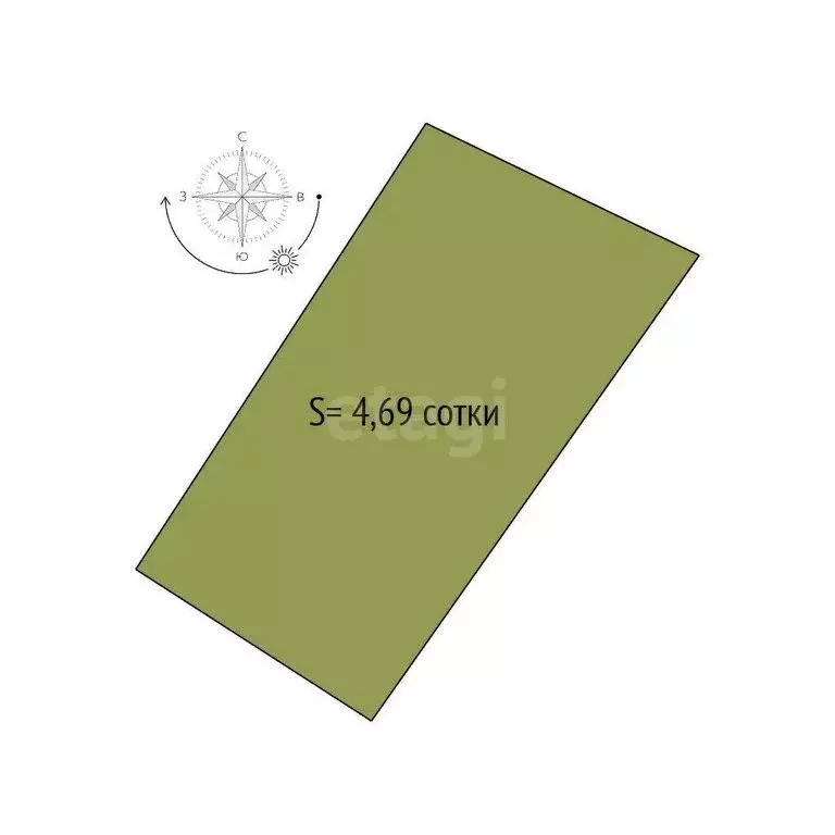 Участок в Толмачёво, улица Рокоссовского (4.69 м) - Фото 1