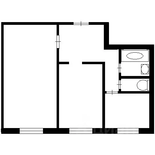 2-к кв. Москва Дубнинская ул., 4К1 (48.0 м) - Фото 1