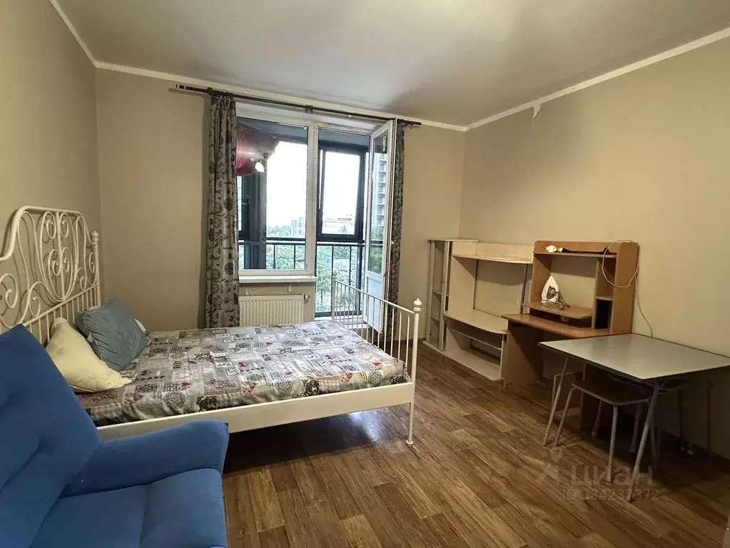 Студия Санкт-Петербург ул. Русановская, 17к1 (27.2 м) - Фото 2
