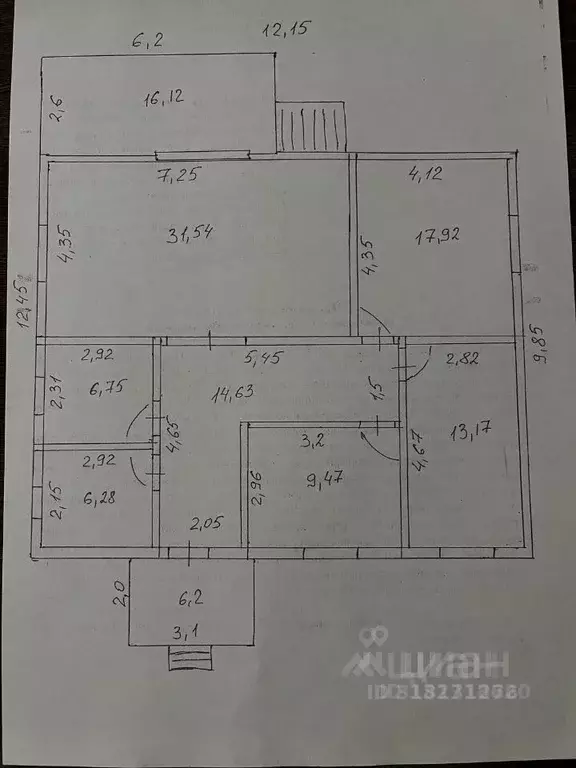 Дом в Крым, Симферопольский район, Добровское с/пос, с. Краснолесье ... - Фото 2