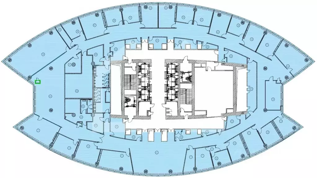 Помещение свободного назначения в Москва наб. Пресненская, 10блокС ... - Фото 2