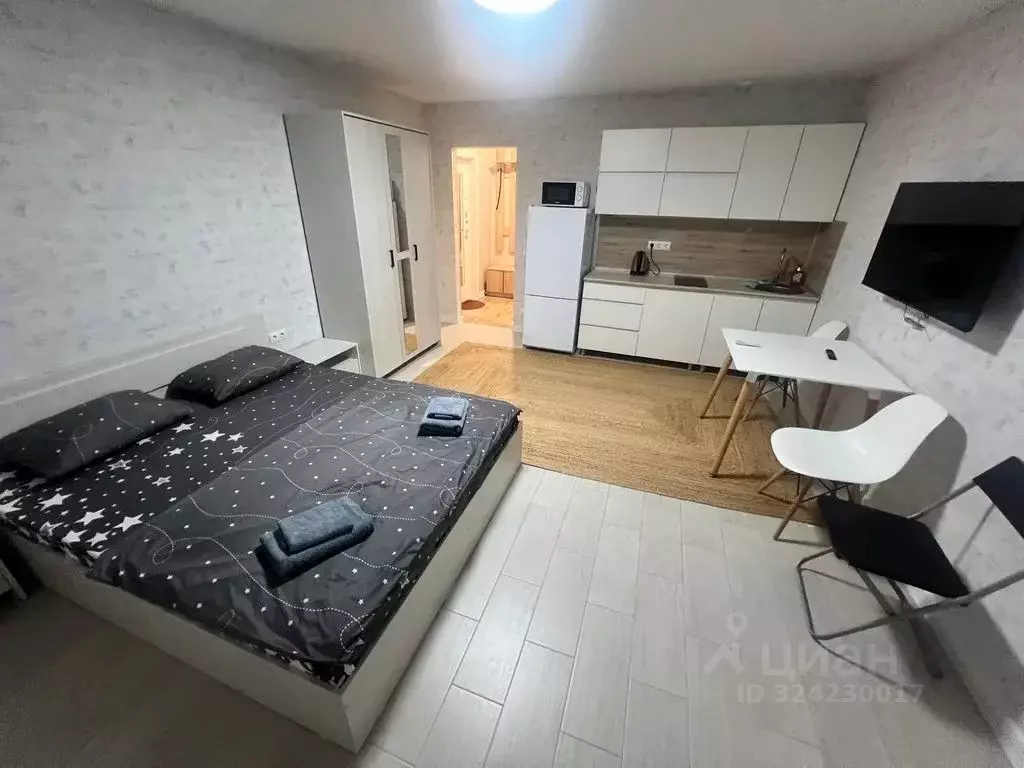 Студия Московская область, Чехов Губернский мкр, ул. Земская, 14 (27.0 ... - Фото 1