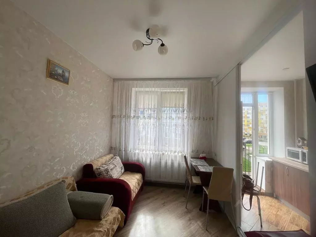 1-к кв. Калининградская область, Светлогорск Яблоневая ул., 21 (21.3 ... - Фото 1