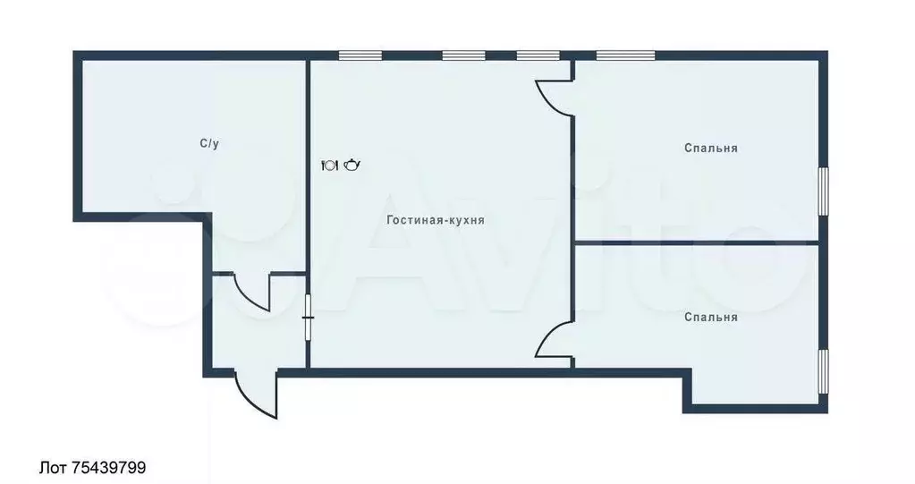 3-к. квартира, 95 м, 3/4 эт. - Фото 0