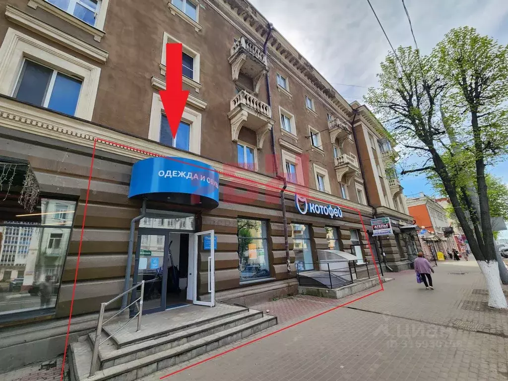 Торговая площадь в Орловская область, Орел Московская ул., 28 (137 м) - Фото 0
