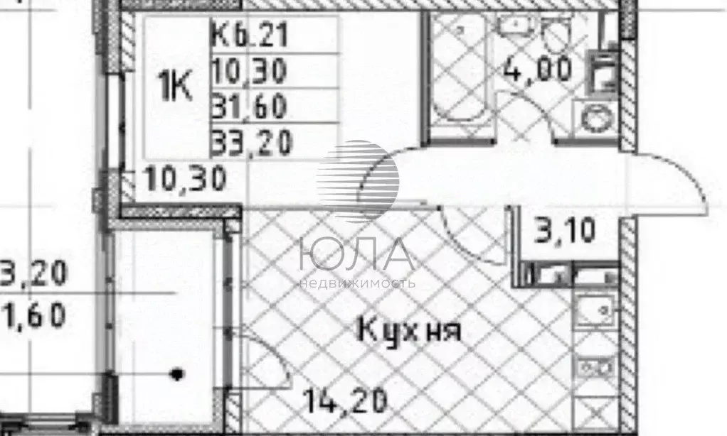 1-к кв. Санкт-Петербург Планерная ул., 99 (33.2 м) - Фото 1