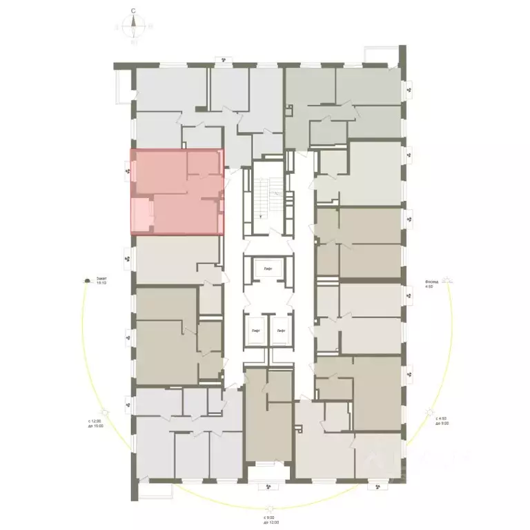 1-к кв. Башкортостан, Уфа Родина Парк жилой комплекс (40.9 м) - Фото 2