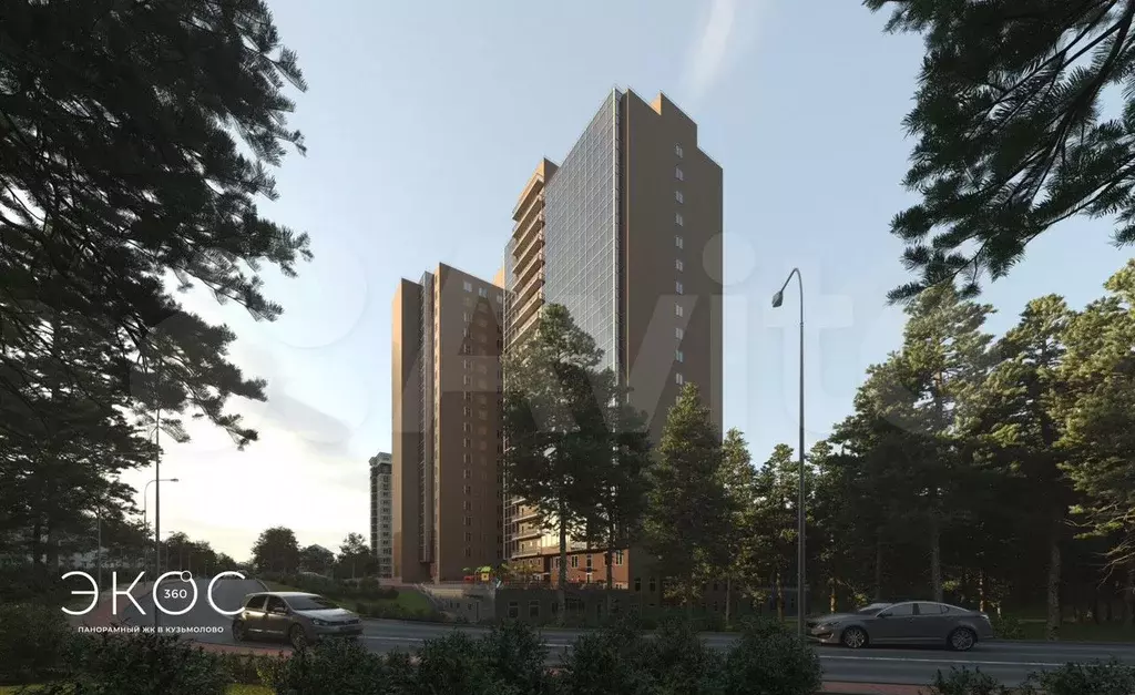 Квартира-студия, 26,8 м, 7/21 эт. - Фото 0
