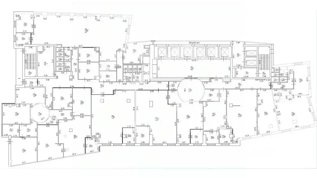 Помещение свободного назначения в Москва ул. Сущевский Вал, 18 (1495 ... - Фото 2