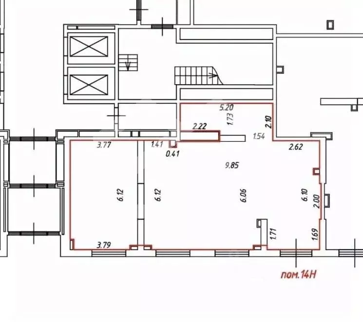 Помещение свободного назначения в Москва Иловайская ул., 2 (91 м) - Фото 2
