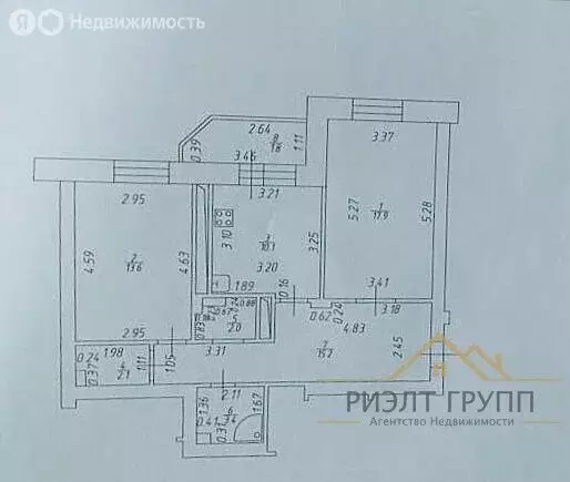 2-комнатная квартира: Казань, улица Баки Урманче, 5 (67 м) - Фото 2
