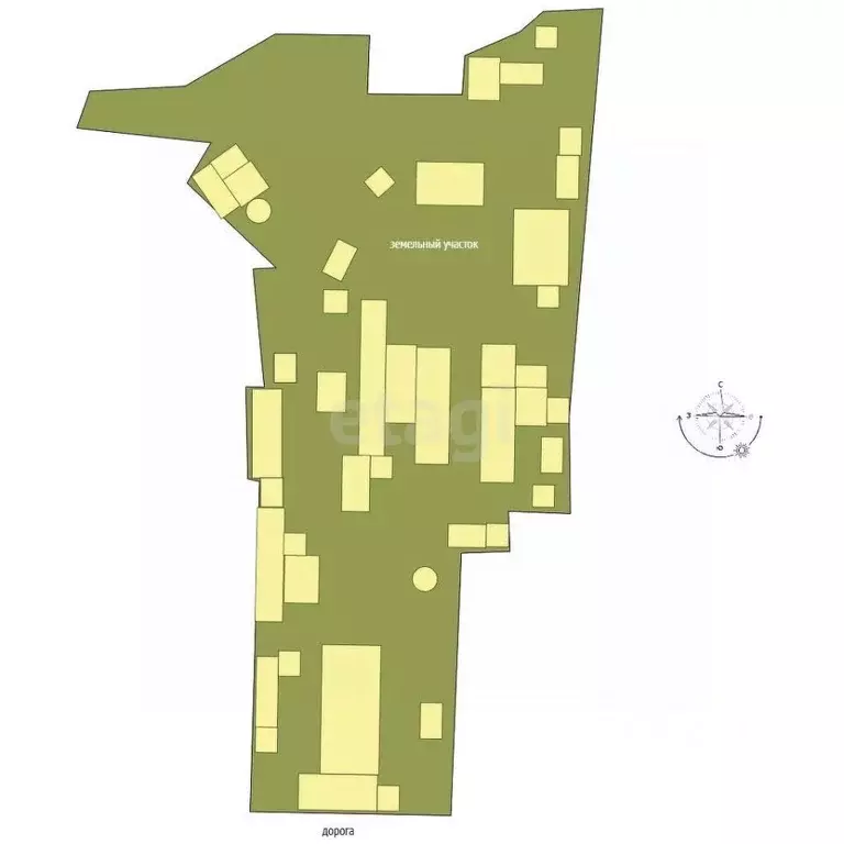 Участок в Ставропольский край, Кисловодск Промышленная ул. (203.2 ... - Фото 1