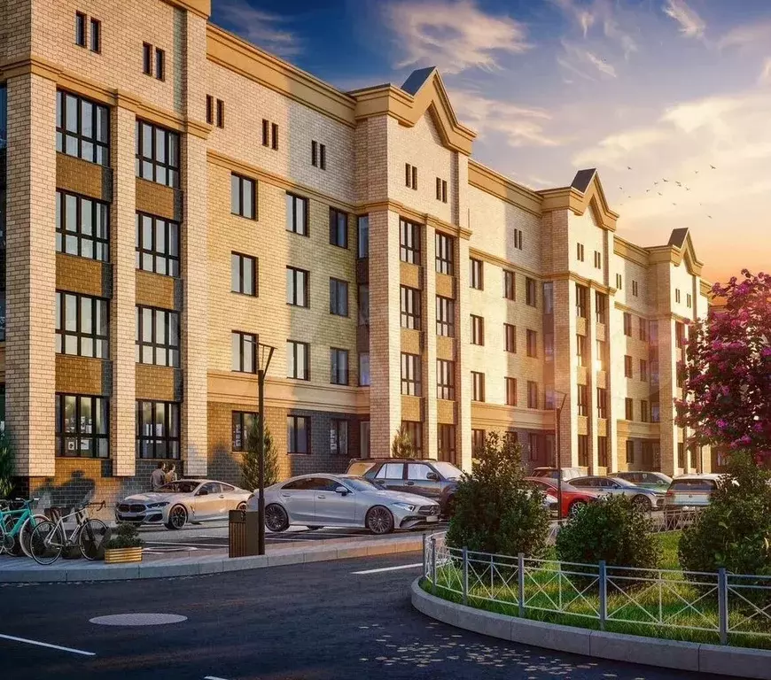 1-к. квартира, 52,1 м, 4/4 эт. - Фото 0