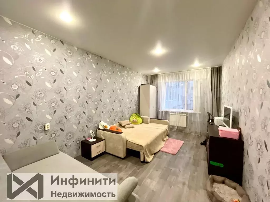1-к. квартира, 44 м, 2/10 эт. - Фото 1