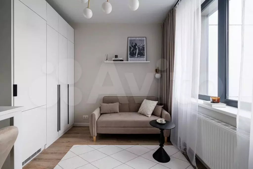 Квартира-студия, 20 м, 45/52 эт. - Фото 1