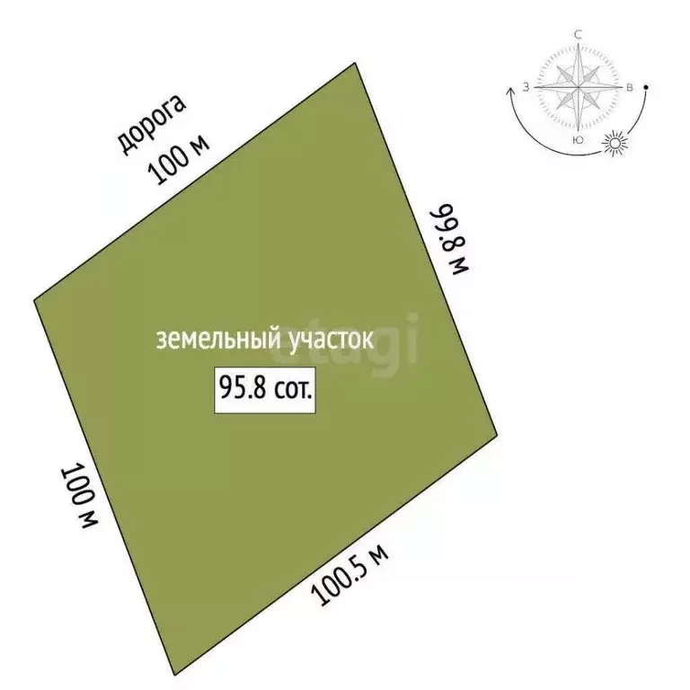 Участок в Калужская область, Малоярославецкий район, Захарово с/пос, ... - Фото 2