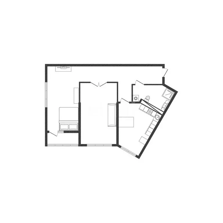 2-комнатная квартира: Энгельс, Комсомольская улица, 117к1 (61 м) - Фото 1