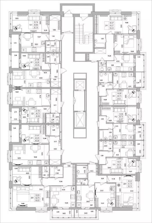 2-к кв. Белгородская область, Белгород Славянская ул. (39.48 м) - Фото 1