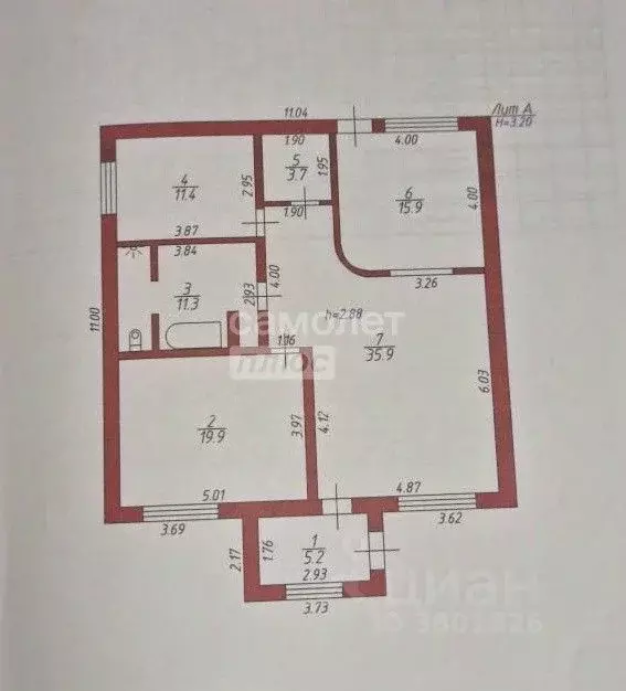 Дом в Краснодарский край, Выселки ст-ца ул. Казачья, 183 (103 м) - Фото 2