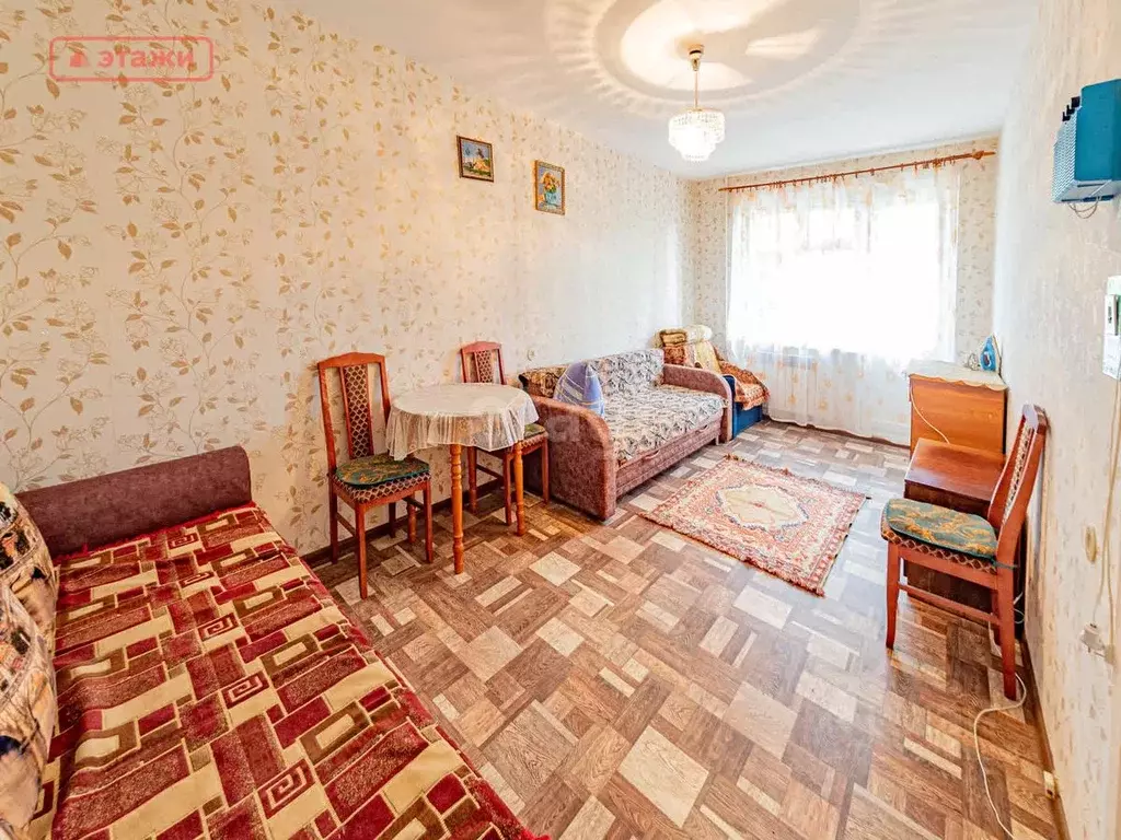 1-к кв. Карелия, Петрозаводск пер. Попова, 6 (36.6 м) - Фото 1