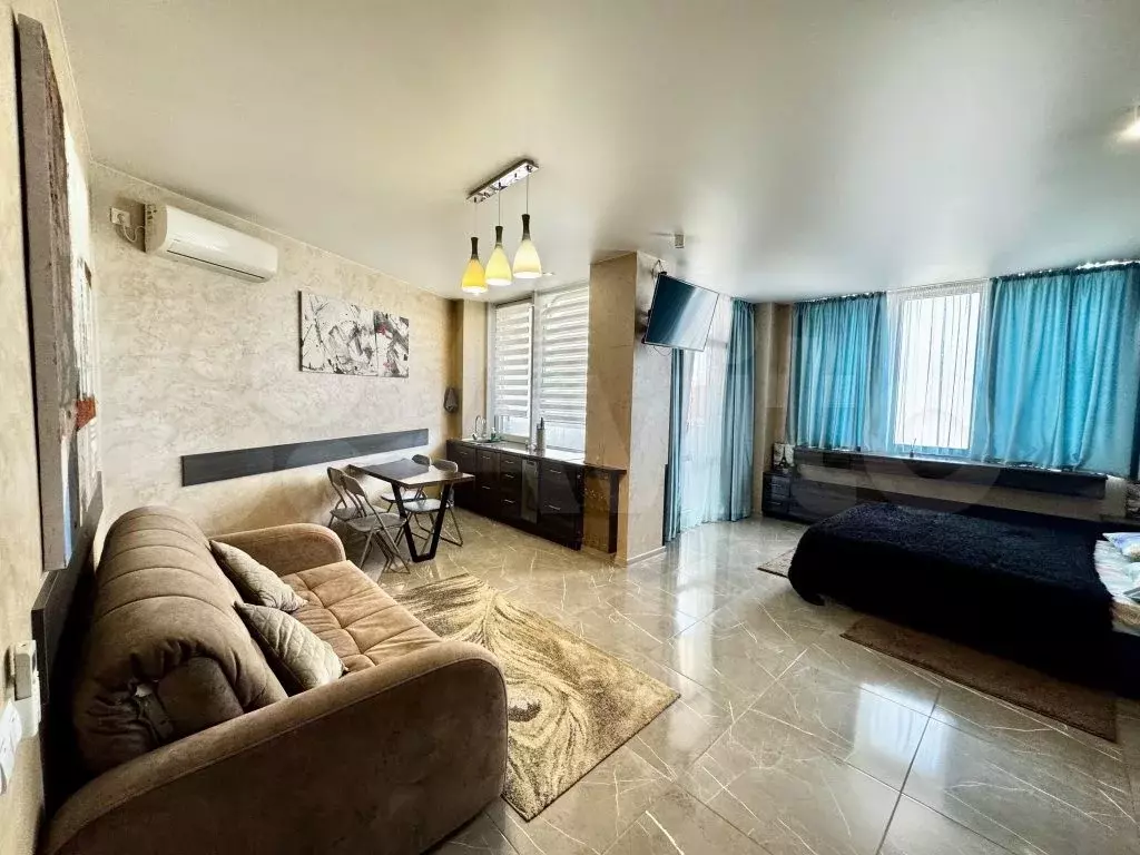 Апартаменты-студия, 43 м, 2/10 эт. - Фото 1