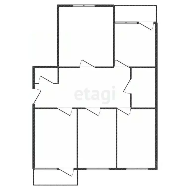 4-к кв. Белгородская область, Старый Оскол Зеленый Лог мкр, 1Б (84.6 ... - Фото 1