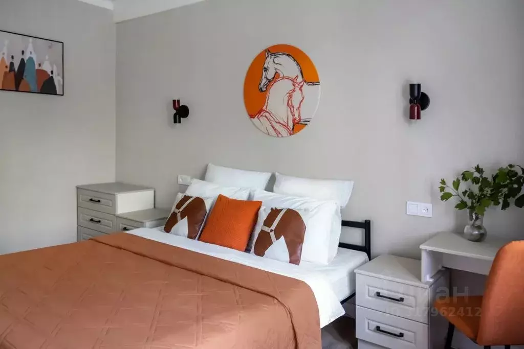 Студия Ставропольский край, Пятигорск ул. Панагюриште, 14К2 (50.0 м) - Фото 1