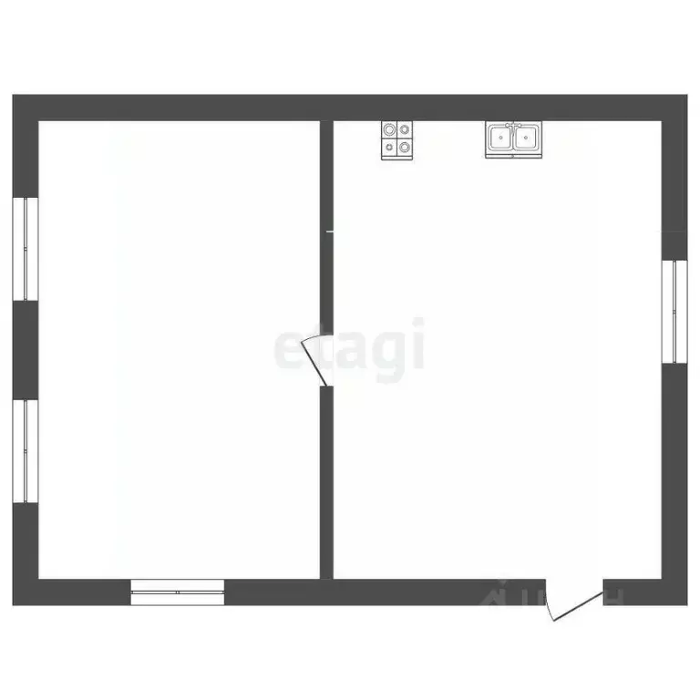 Дом в Мордовия, с. Кочкурово ул. Октябрьская, 47 (18 м) - Фото 2